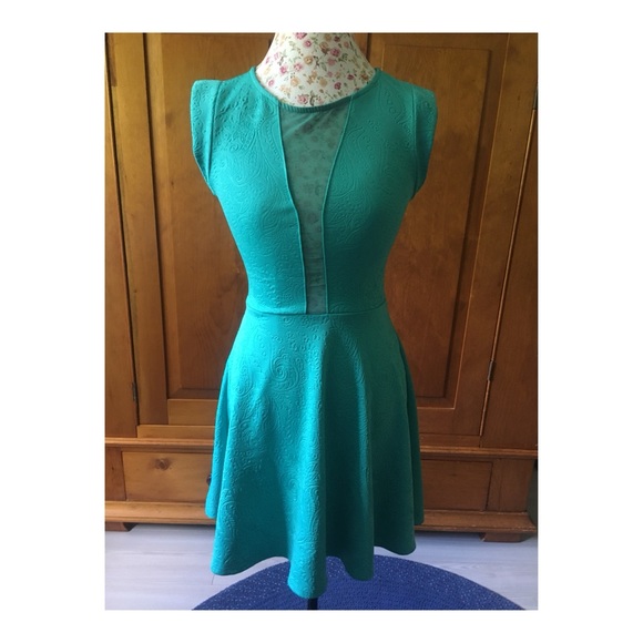 Mendocino Dresses & Skirts - Teal Green Party Dress